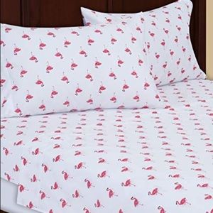 NEW Flamingo Twin/Twin XL sheet set